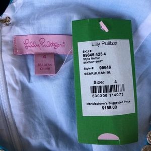 Lilly Pulitzer Dresses - Lilly Pulitzer - Bentley Shift - Searulean Blue Lilly Pulitzer Dresses - Lilly Pulitzer - Bentley Shift - Searulean Blue